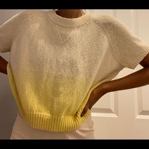 Madewell short sleeved sweater top